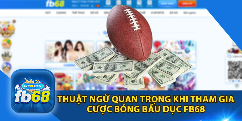 Thuật Ngữ Quan Trọng Khi Tham Gia Cược Bóng Bầu Dục Fb68